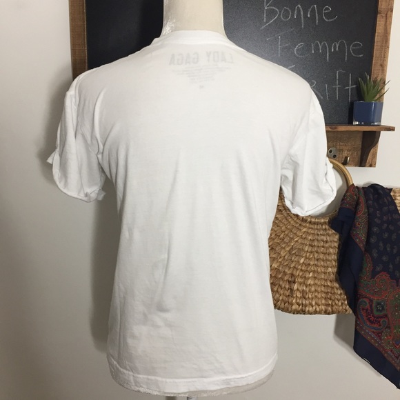 Lady Gaga • graphic cuffed short sleeve tee - Picture 4 of 5
